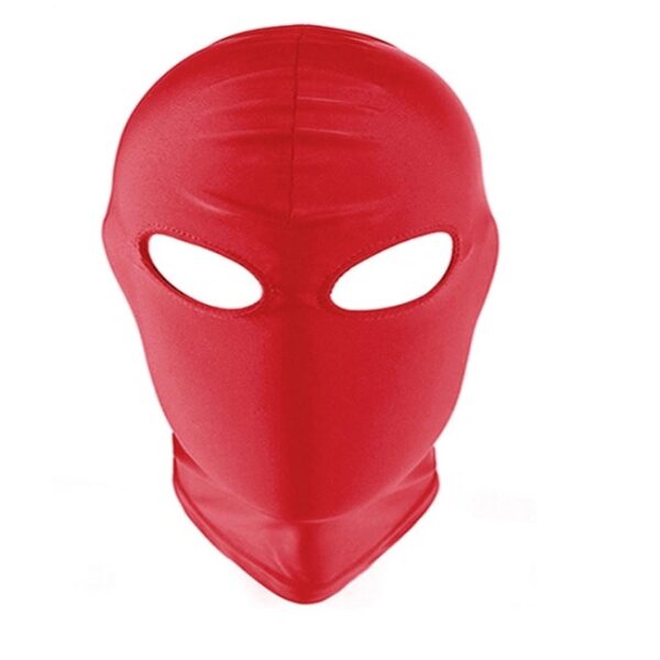 2-Hole Hood Mask, Red