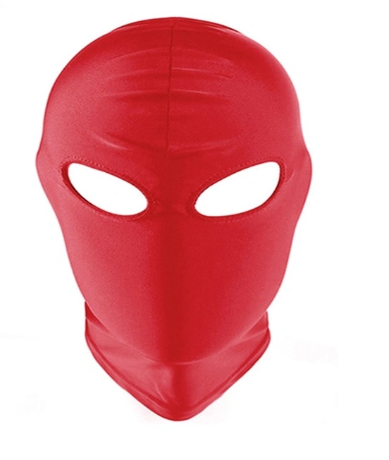 2-Hole Hood Mask, Red