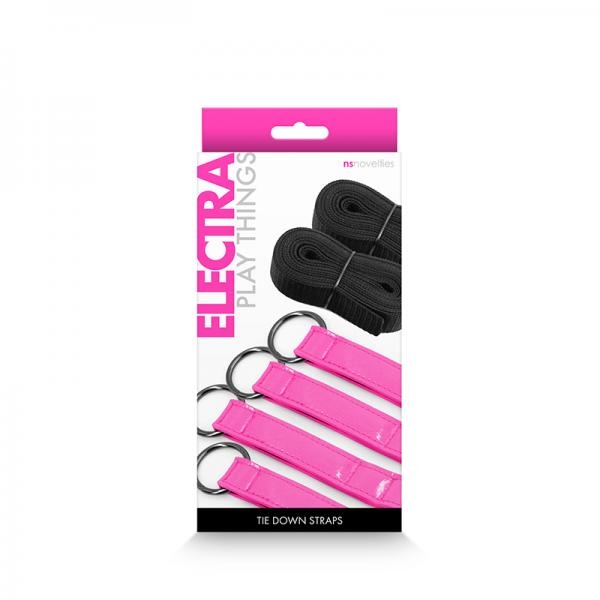 NS Electra Bed Restraint Straps - Pink - Image 2