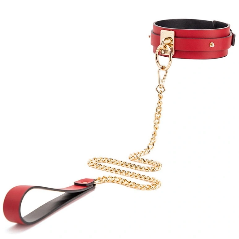 Spice Up Leash & Collar - Red/Gold