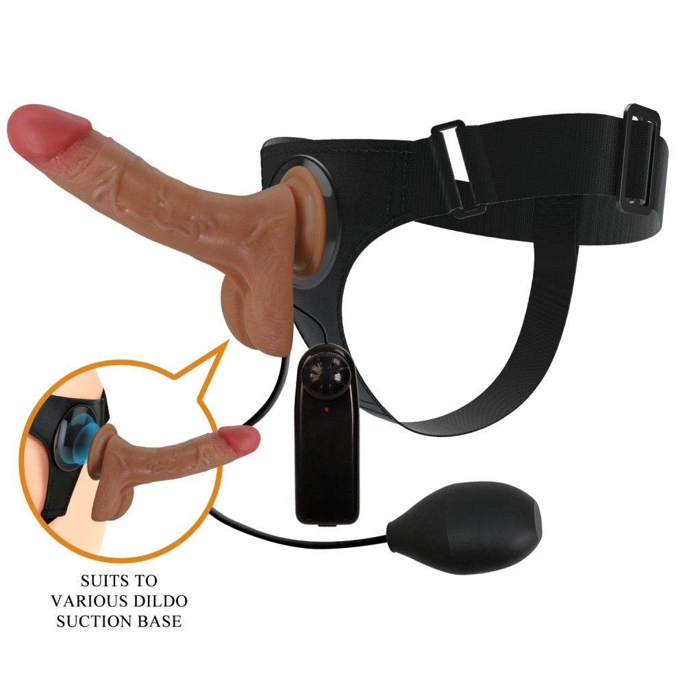 Pretty Love Oher Harness Briefs-Squirting & Vibrating Dildo Set-Strap On - Image 2