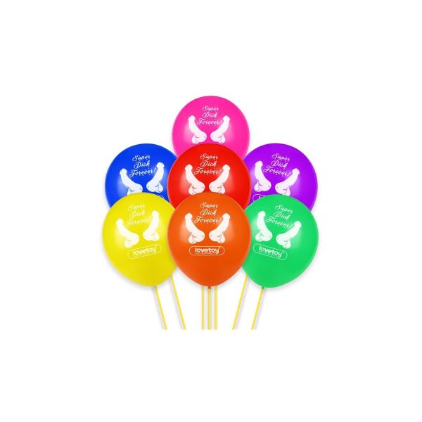 Set 7 Balloons Super Dick Forever