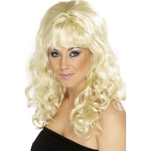 Beehive Wig - Blonde