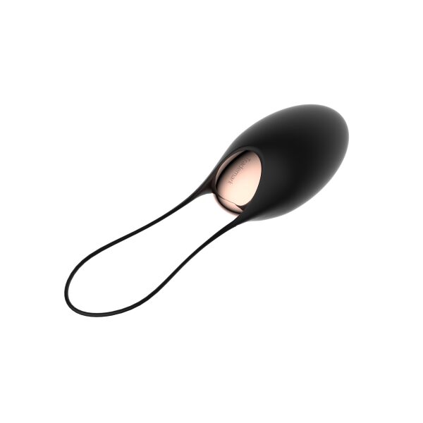 Silicone Weareable Vibrating Egg, USB Rechargeable 10 Vibrating Modes - Black