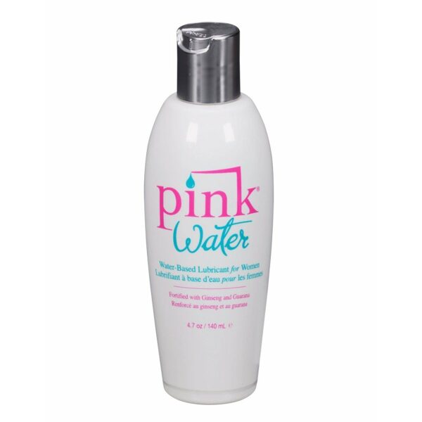 PINK Water Sex Lube - Water Based Personal Lubricant for Women - Flip Top 4.7oz Bottle