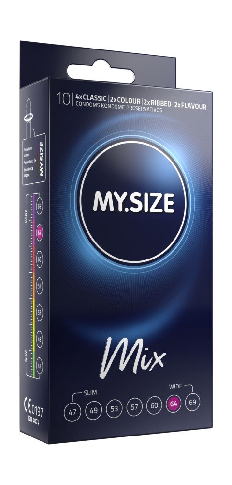 MY.SIZE Pro MIX, 64mm -10 pcs
