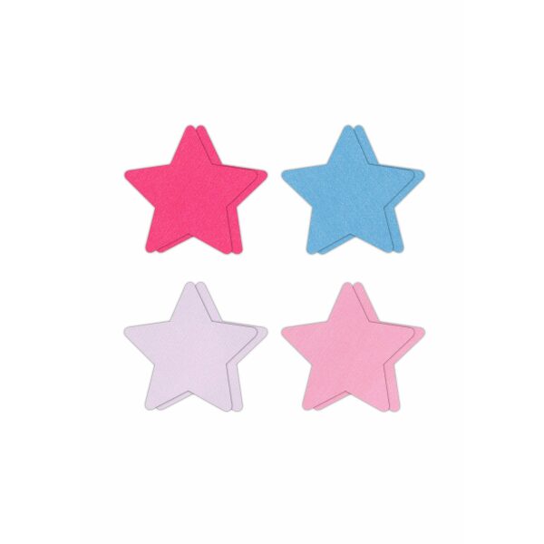 Pasties Star II Assort Color - 4 Pair