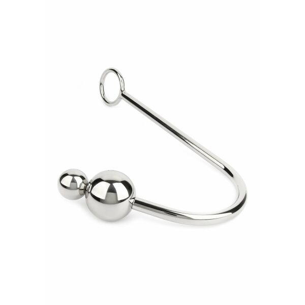 Stainless Steel Anal Hook Double Balls 25+40 mm