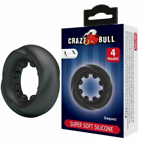 Crazy Bull Daquez Super Soft Silicone Penis Ring