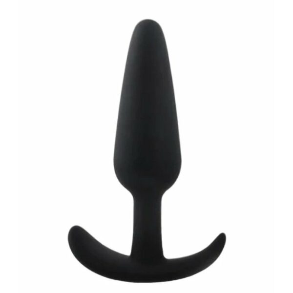 Anal Plug Thiago Buttplug Large, Silicone, Black, 12.5 cm