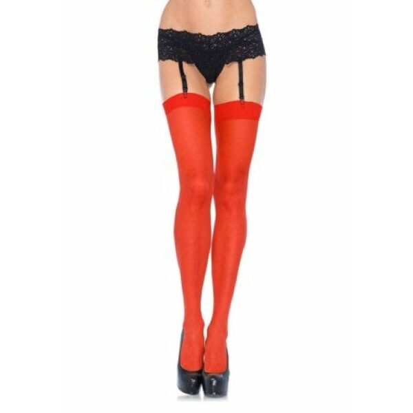 Leg Avenue - Sheer Stockings - Red