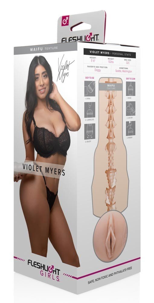 Fleshlight Girls Violet Myers Waifu - Pussy Masturbator