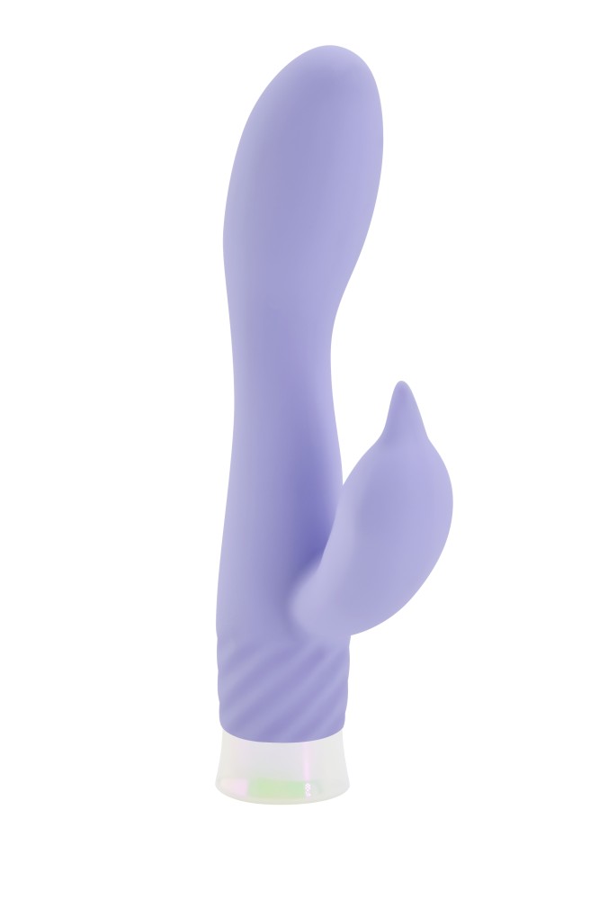NOX Lyza, Rechargeable, Rabbit G-Spot Silicone Vibrator - Purple - Image 6