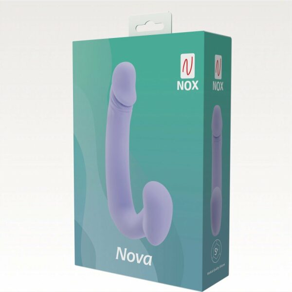 NOX Nova, Rechargeable, G-Spot & Clitoris Double Vibrator - Purple