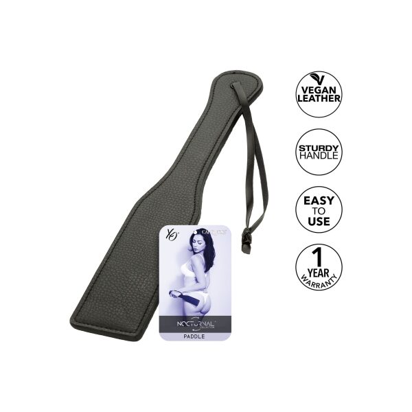 Nocturnal, Ecological Leather Paddle - Black