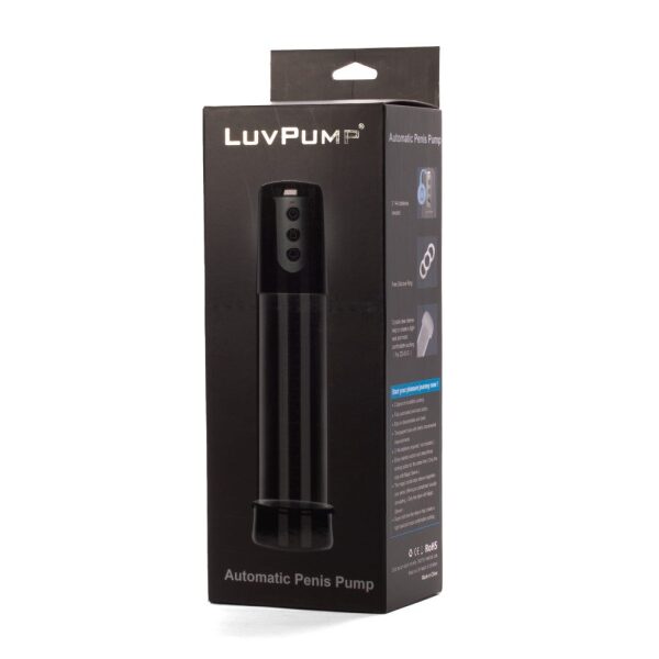 3 Suck Modes Vaccum USB Rechargeable Penis Pump - Clear