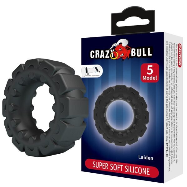 Crazy Bull Laiden Super Soft Silicone Penis Ring
