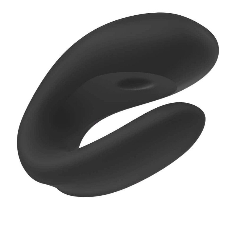 Satisfyer-Double Joy Rechargeable App Controlled Long Distance, Vibrator - Black - Image 4