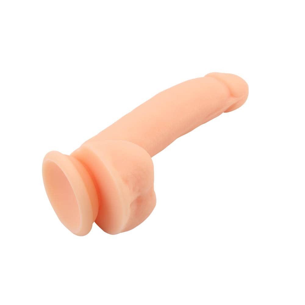 Boss - Pure Naturally Liquid Silicone Dildo - Flesh - Image 3