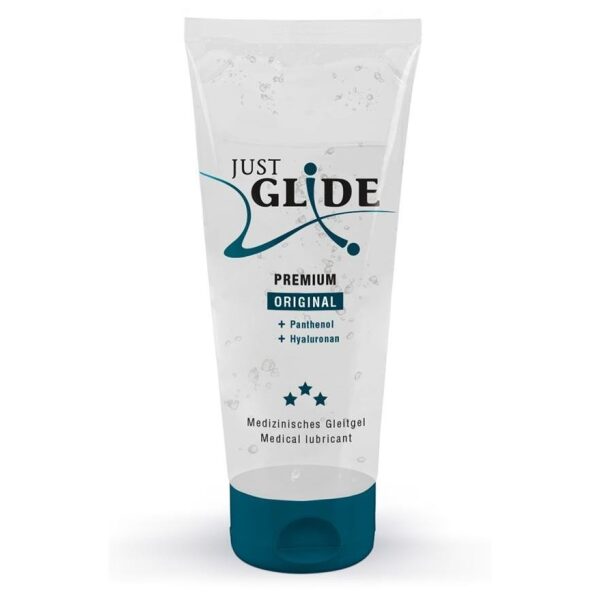 Just Glide Panthenol & Hyaluronic Medical Water Based Lubricant - 200 ml