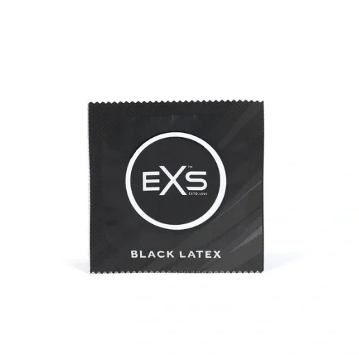 EXS Comfy Fit Black Latex Condoms - 12 Pack - Image 3
