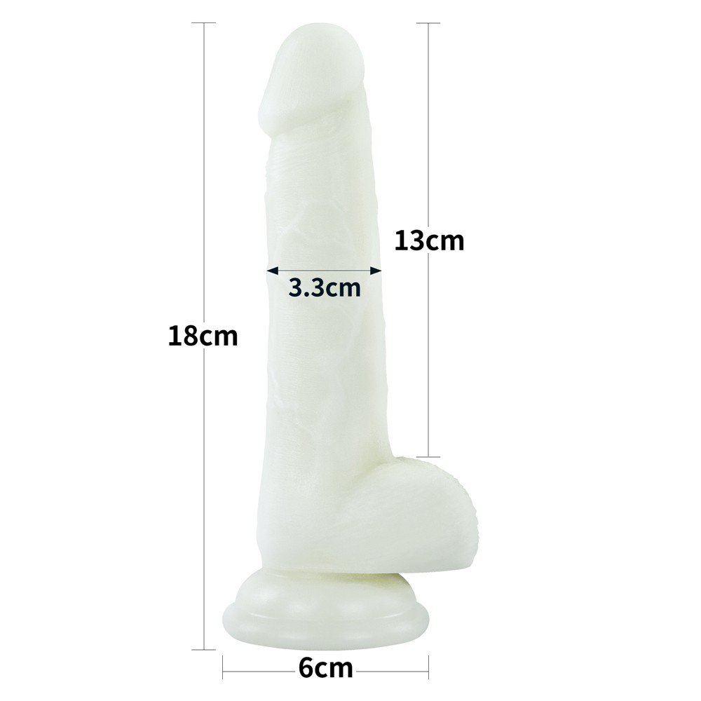 7.0'' Lumino Play Silicone Dildo - Image 3