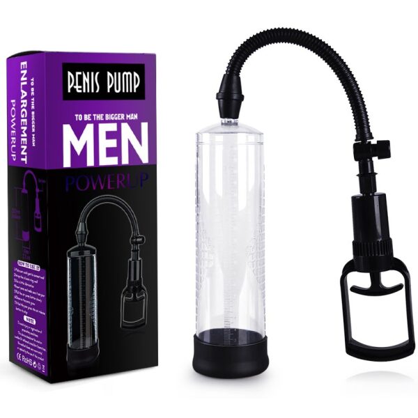 Begginner Penis Enlargement Pump With Lever And 3 Silicone Sleeves