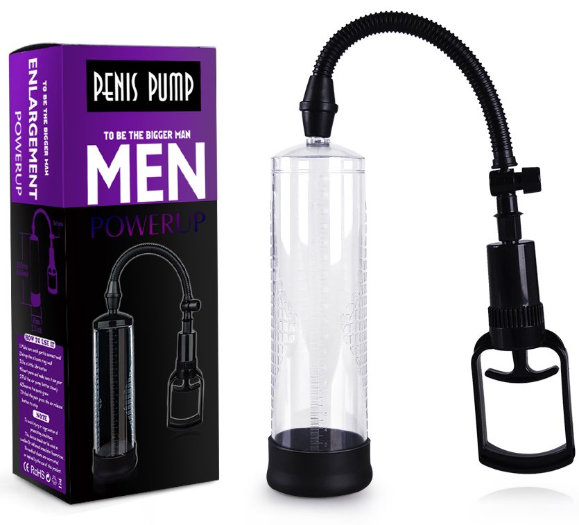 Begginner Penis Enlargement Pump With Lever And 3 Silicone Sleeves