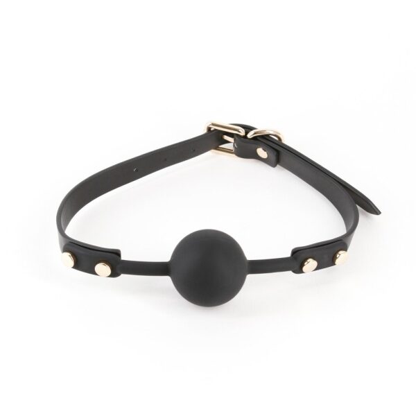 NS Novelties Fetish & Fashion Janice Silicone Ball Gag - Black