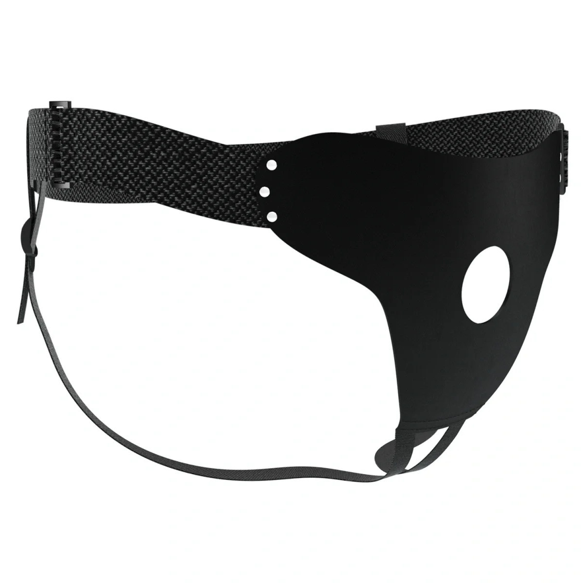 Pretty Love Harness Strap-On Briefs-Black - Image 4