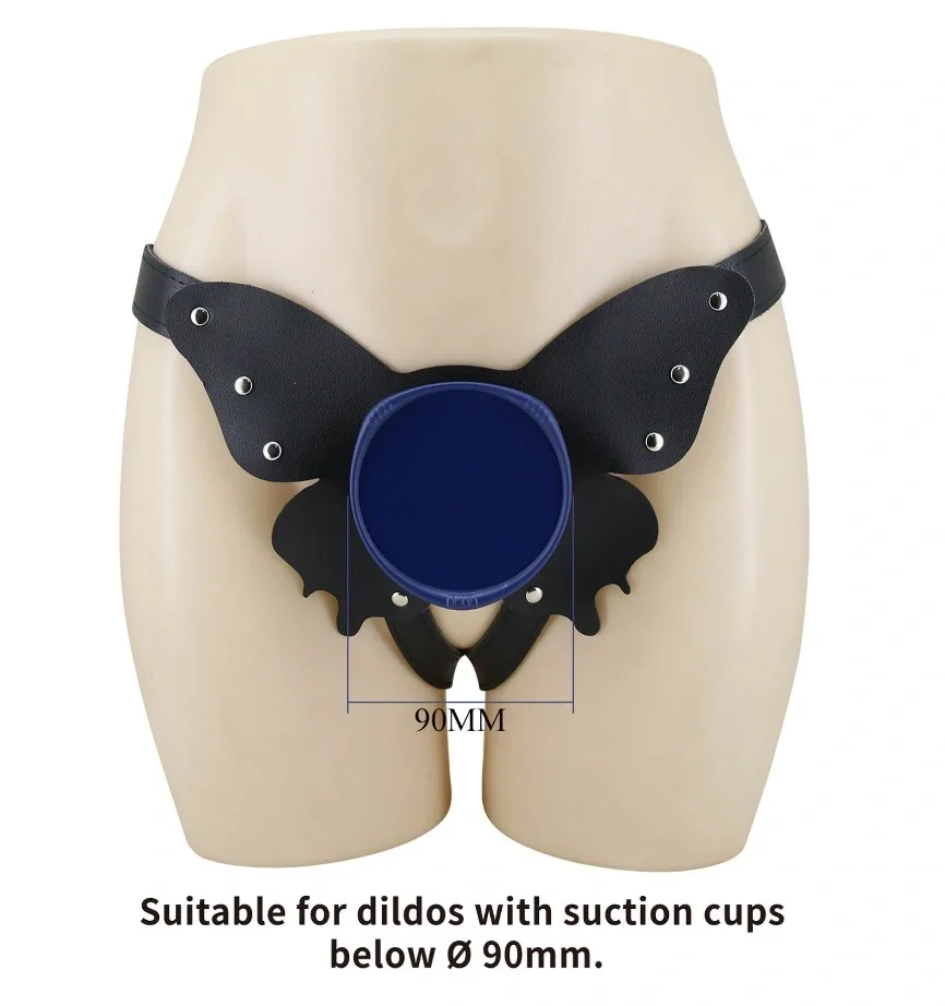 Pretty Love Wells Strap-on Harness Briefs, Suction Cup Attachment, Silicone Dildo, Natural, 20.6 cm - Image 5