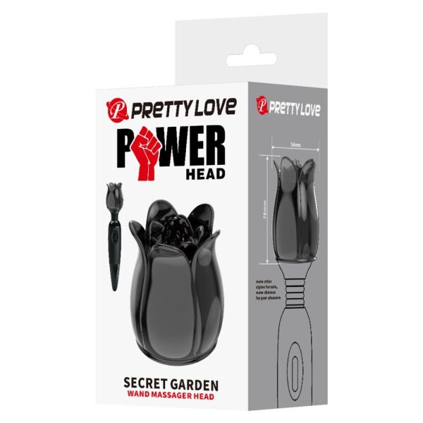 Secret Garden, Power Wand massager Accesorie-Black