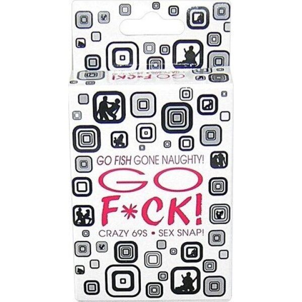 Playing Cards GO FUCK - Erotic Board Game