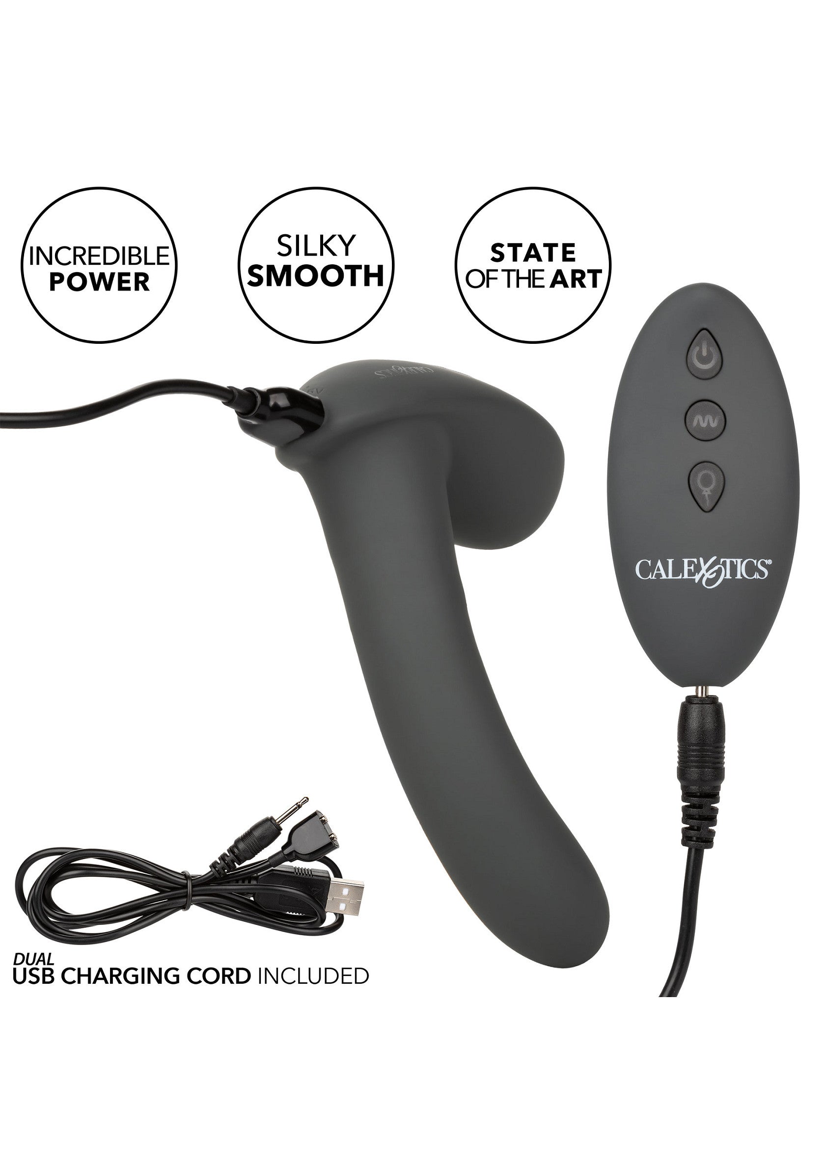 Eclipse Rem Remote Rechargeable Silicone Inflatable Silicone Anal Probe - Image 5