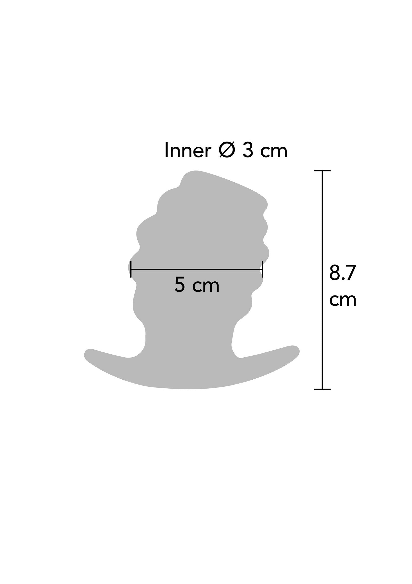 Hidden Desire Extreme Invader Silicone Open Plug Large - Image 3