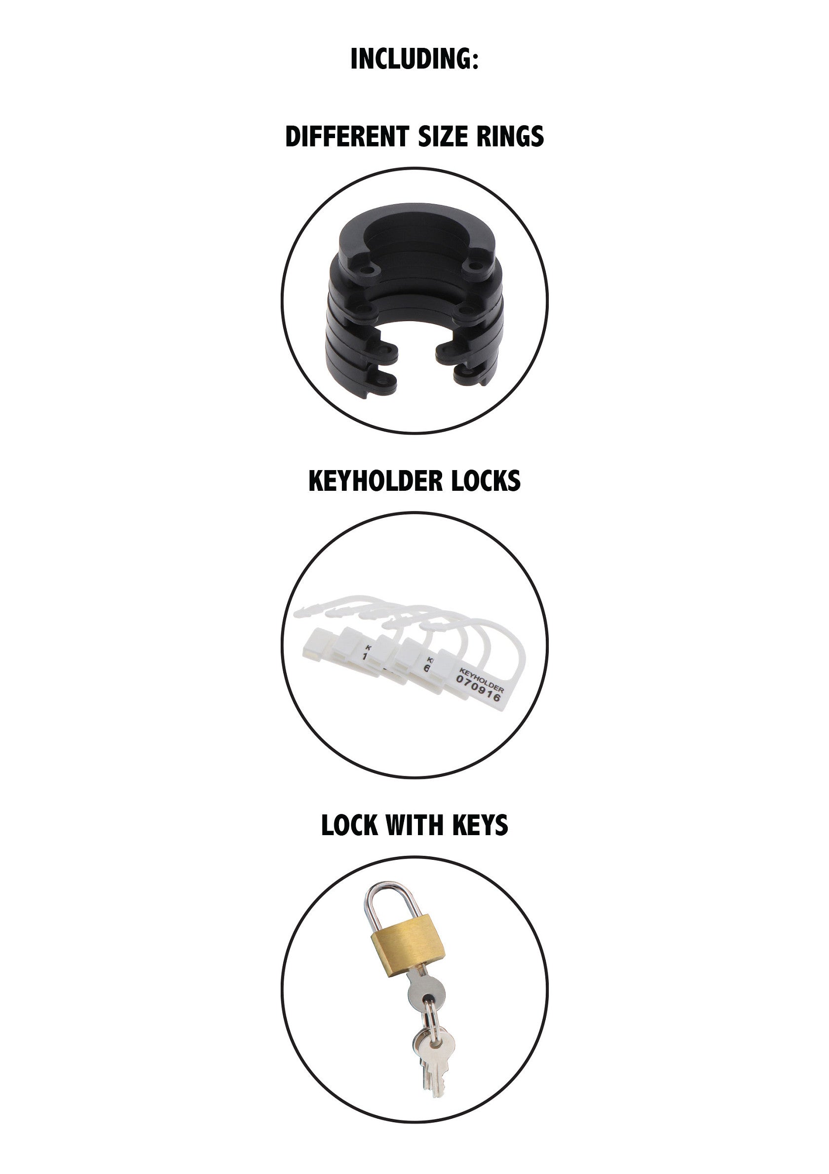 Chastity Cock Cage Silicone - Small - Image 5
