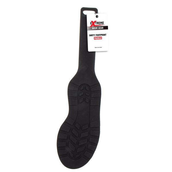 Hidden Desire Extreme Dirty Footprint Silicone Paddle