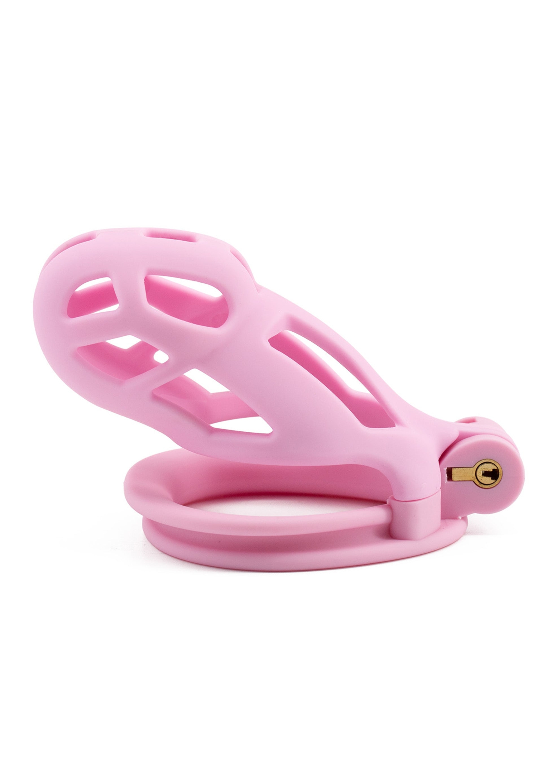 Penis Prison Cock Cage Regular - Pink - Image 4