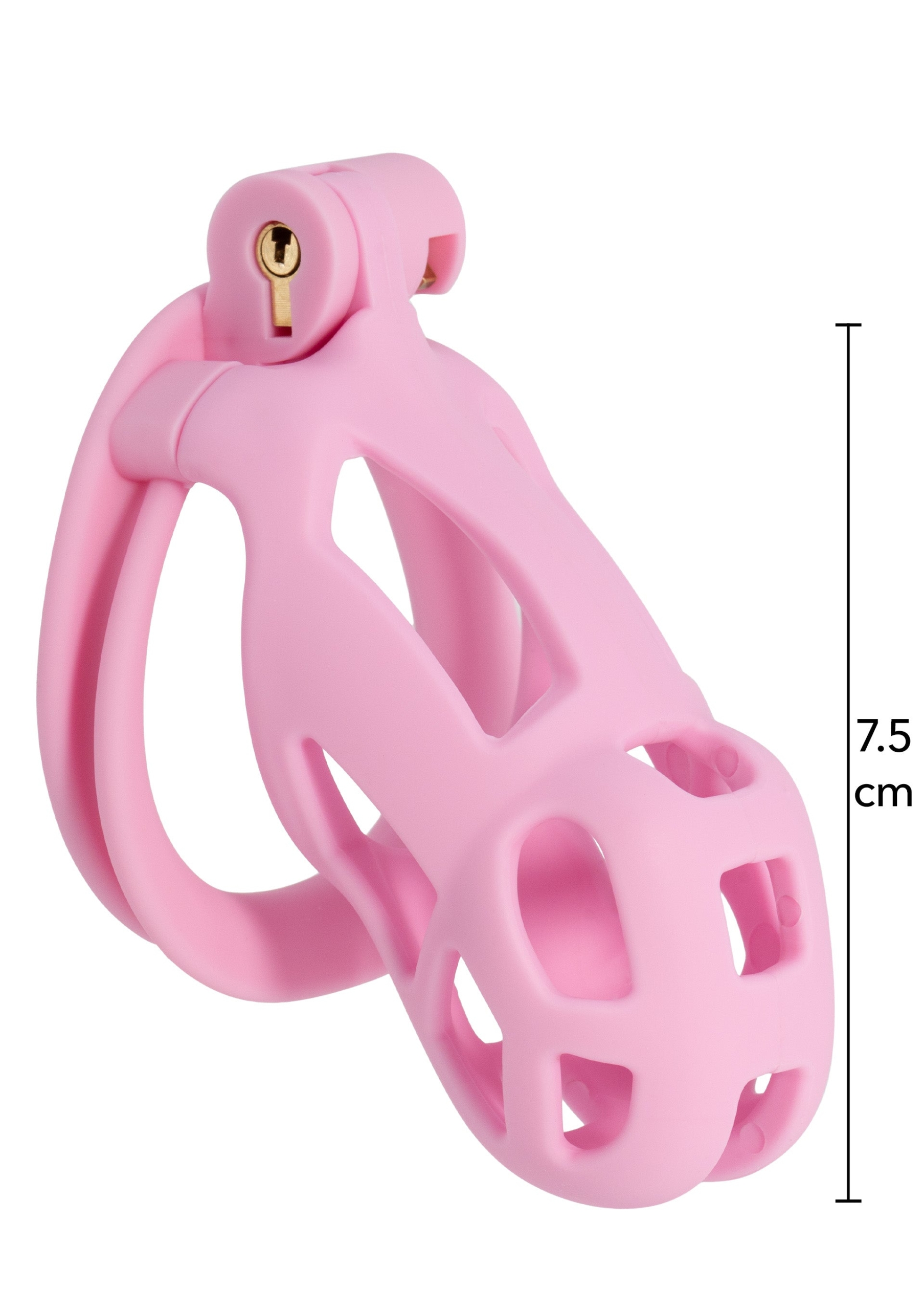 Penis Prison Cock Cage Regular - Pink - Image 3