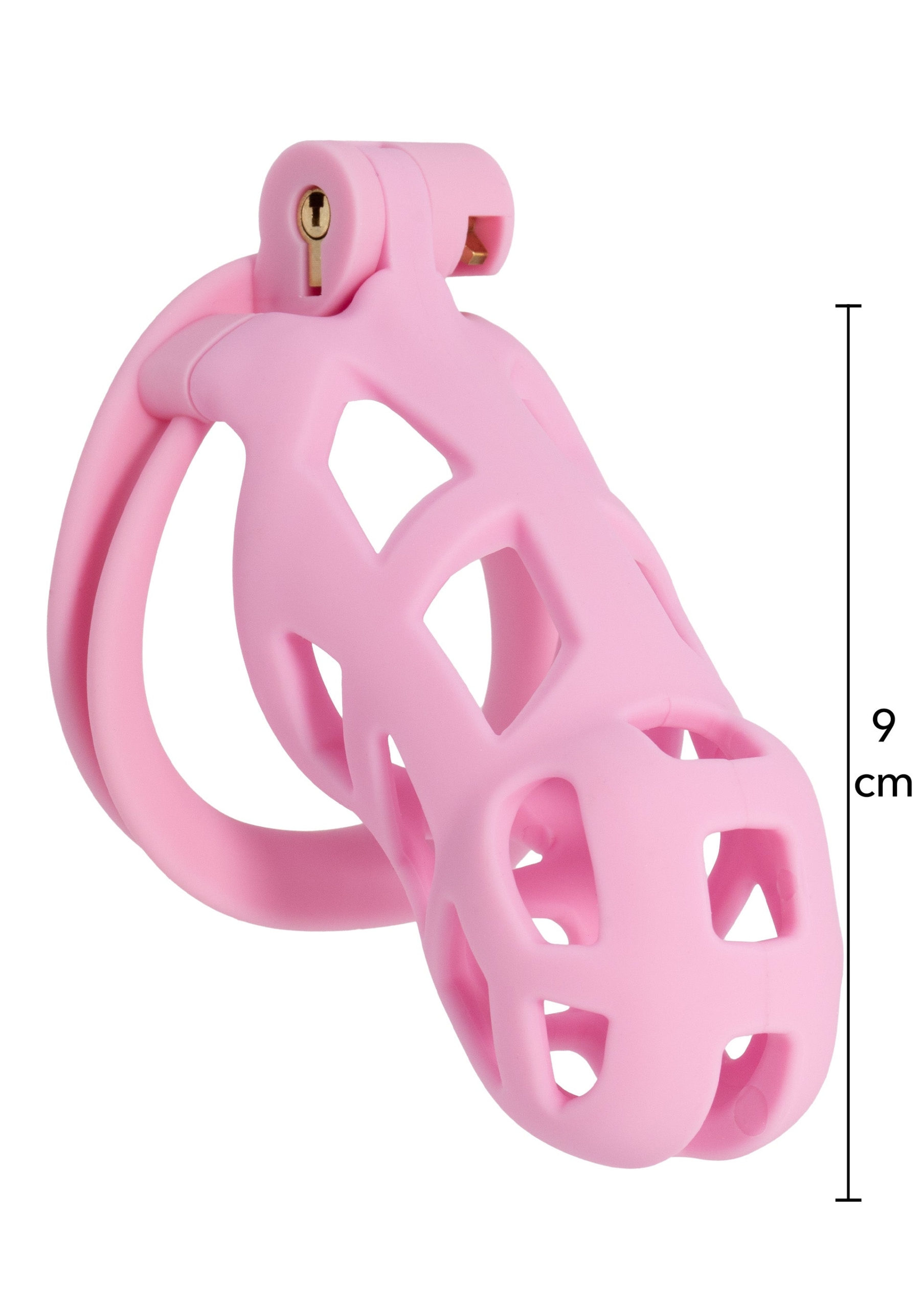 Penis Prison Cock Cage Long - Pink - Image 3