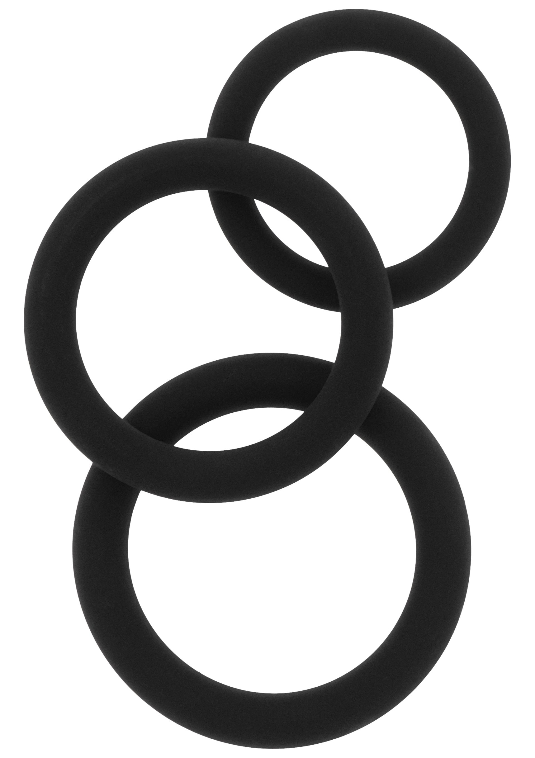 Stamina Starter Premium Silicone C-Rings 3 Pcs Set - Image 7