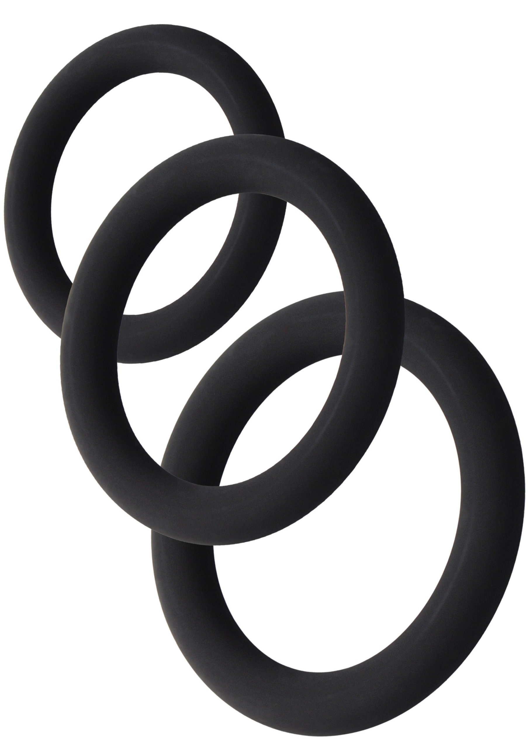 Stamina Starter Premium Silicone C-Rings 3 Pcs Set