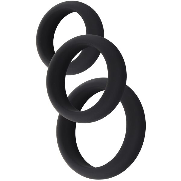 Stamina Premium Silicone C-Rings 3 Pcs Set