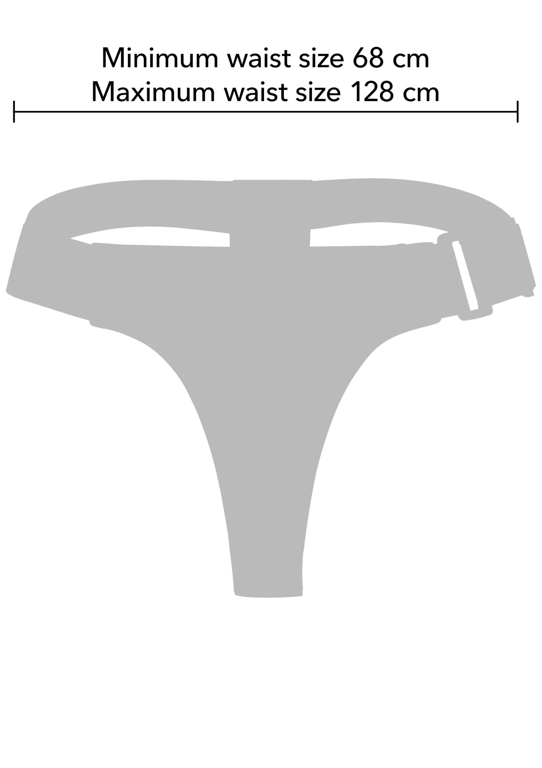 Inferno Sexy String Vegan Leather Strap-On - Image 3