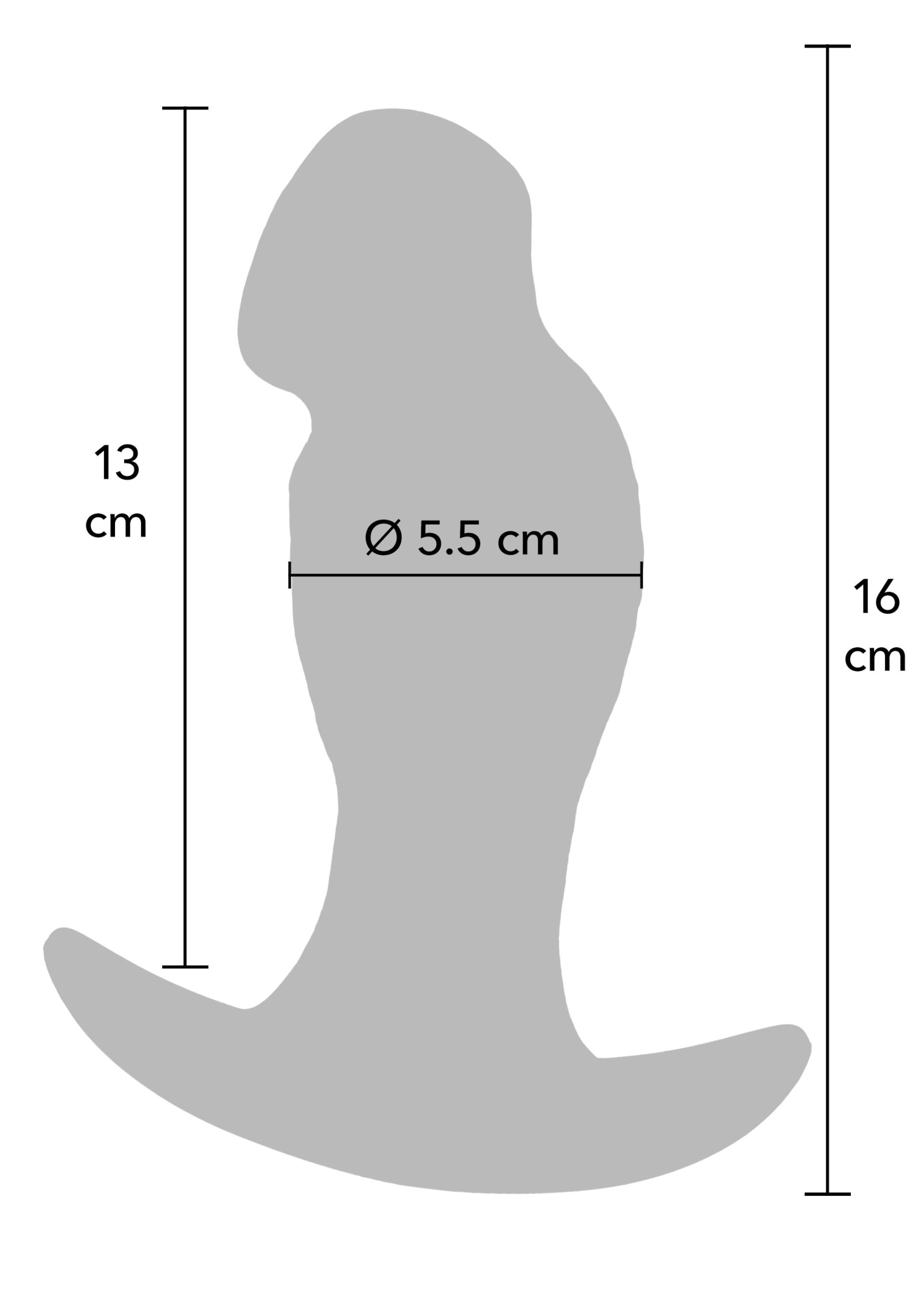 Inferno Realistic Buttplug Liquid Silicone -16 cm - Image 3