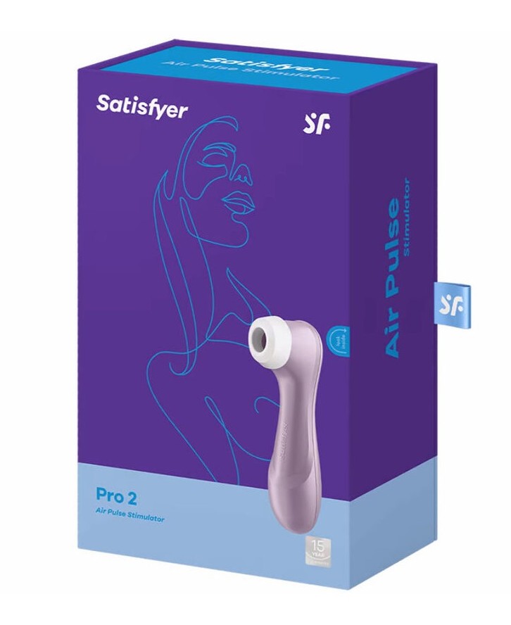 Satisfyer Pro 2 Air Pulse Stimulator-Violet - Image 2